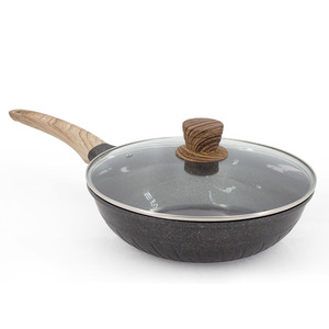 Nuevo diseño casa uso saludable cocina <span class=keywords><strong>wok</strong></span> pan - Product Image 1
