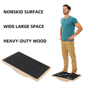 LADYGLOW Wobble Office Sports Grande planche d'équilibre en vrac Vente en gros Fitness en bois <span class=keywords><strong>pour</strong></span> bureau debout Planche d'équilibre des pieds - Product Image 4