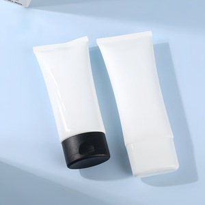 Facial Cleanser Tube 100ml PE Material <b>Flip</b> <b>Top</b> Cap Refill <b>Bottle</b> For BB Cream Packaging - Product Image 3