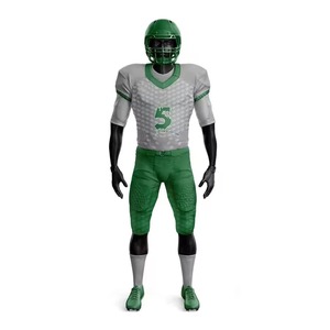 Uniformes Americanos de Último Diseño, 100% Poliéster, Uniforme de Fútbol Americano Estilo Adulto, Color Liso - Product Image 5