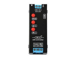 Contrôleur de pixels LED pour bandes lumineuses 1024 pixels 1 canal programmable par logiciel avec télécommande