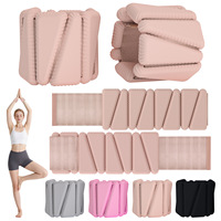 Nouveaux bracelets lestés en gel de silicone réglables pour le yoga, la remise en forme et la course à pied, couleur macaron, doux et confortables