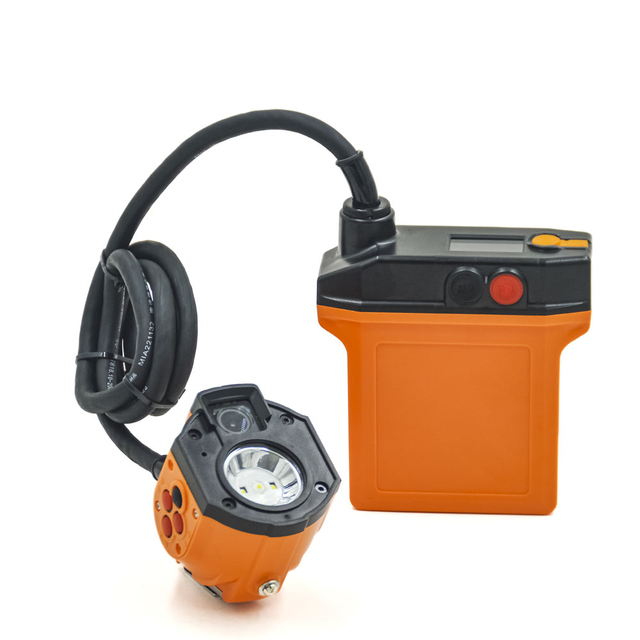 Explosion-Proof Waterproof Rechargeable LED Miner Safety Cap Lamp Flashlight Underground Mine Headlamp ZHONGMEI KLW5LM High-Lux
