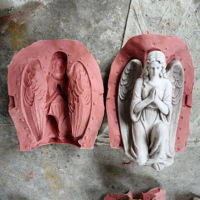 Statue de la liberté moule en silicone pour décoration de jardin chine usine directement vente pour béton humanoïde Sculpture moule