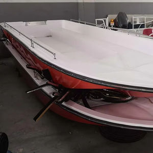 באיכות גבוהה תוצרת סין סירת הצלה פויאכטה קטנה פיברגלס 4 מ '5 מ' 6 מ 'סירת דיג לחילוץ - Product Image 1