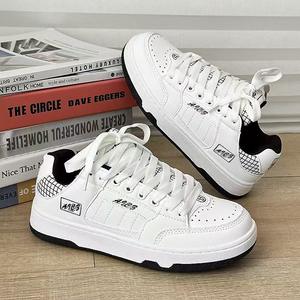 Baskets grises à semelles épaisses, chaussures décontractées respirantes de style étoile à la mode - Product Image 4