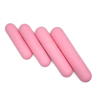 NQ SPORTS Jeux d'haltères en silicone antidérapants en fer pour les mains et les chevilles, haltères durables en silicone pour le yoga