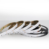 Bande LED à prix d'usine, 24V, intelligente, flexible, COB, 5 mètres, adressable, RGBW, multicolore