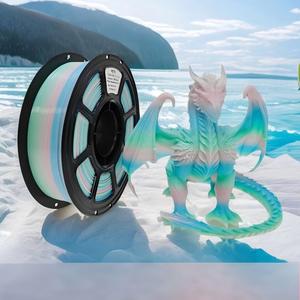 Modèle de glace exquis imprimé en 3D en matériau ETG, figurine de science-fiction et de fantasy, objet de collection artistique pour la maison ou le bureau, modèle 387 CN ZHE - Product Image 3