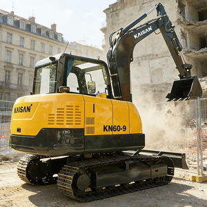 China Veelzijdige Mini Graafmachine <span class=keywords><strong>6</strong></span> <span class=keywords><strong>Ton</strong></span> 5-tons Hydraulische Rupsgraafmachine Met Meerdere Snelle Aanbouwdelen - Product Image 1