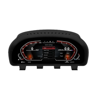 Tableau de bord numérique LCD de 12,3 pouces pour voiture, panneau d'instruments automatique, cockpit virtuel pour BMW X5 E70 2006-2013