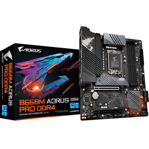 Carte mère GIGABYTE PRO B660M AORUS PRO DDR4 prenant en charge les processeurs 12 cœurs 12700K12400F LGA1700, interface de transmission nouvelle génération et P - Product Image 1