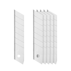 Lame de couteau utilitaire de 18 mm de large à faible MOQ pour découpe de matériaux - Product Image 1