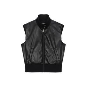 Nuovo stile originale abbigliamento da Golf gilet senza maniche da donna in pelle ecologica Casual tinta unita gilet Premium da donna gilet da Golf - Product Image 6