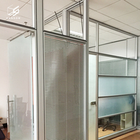 Choix de qualité diviseurs en aluminium verre bois cloison de séparation bureau Division panneaux pour application scolaire cloison en bois
