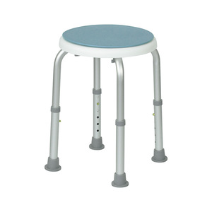 Tabouret de bain en alliage d'aluminium Jiening, 32,5 cm, pivotant à 360 degrés, siège antidérapant pour personnes âgées, femmes enceintes, utilisation sous la douche - Product Image 3