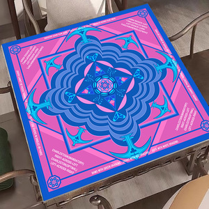 แผ่นรองเมลามีนสำหรับเล่นไพ่นกกระจอก ลดเสียงรบกวน กันลื่น ขนาดสั่งทำได้ ป้องกันฝุ่น สำหรับเกมหมากรุก การ์ดเกม กวนตัน ลดราคาพิเศษ - Product Image 3