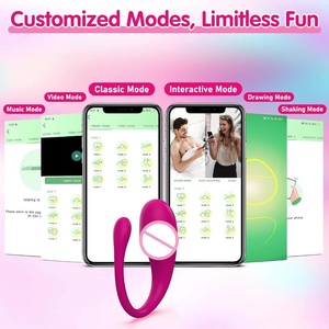Mainan mesin seks aplikasi telur lompat <span class=keywords><strong>Vibrator</strong></span> wanita kendali jarak jauh nirkabel untuk wanita di luar ruangan produk dewasa pijat getaran - Product Image 4