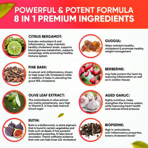 Не содержащий сахара смесь цитрусовых бергамотов экстракт 25:1 мармелатов для снижения уровня холестерина с помощью сосновой коры - Product Image 4