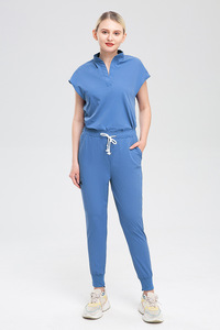 Ensemble de gommages médicaux à col montant Slim Fit sexy pour femmes pour une fonctionnalité complète - Product Image 5