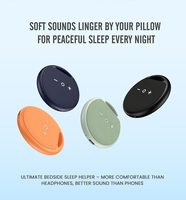 Haut-parleur de sommeil à conduction osseuse P20 sous oreiller, partenaire anti-dérangements, bruit blanc intégré, 6.0