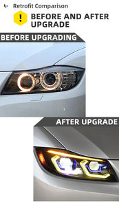 MJ pour <span class=keywords><strong>BMW</strong></span> 3 Series 325i 320i 335i <span class=keywords><strong>E90</strong></span> Pre <span class=keywords><strong>Lci</strong></span> Phares Lentille 2005 2012 Auto Parts <span class=keywords><strong>E90</strong></span> Upgrade Front Lights Phares - Product Image 6