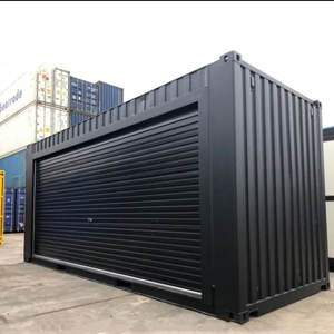 עצמי פלדה אחסון ידני מתגלגל תריס גלילה דלתות יחידת אחסון מיכל נירוסטה שער מתגלגל דלת - Product Image 4