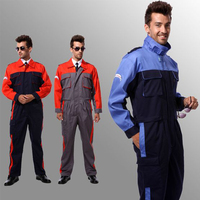 Atelier automobile Vente en gros Coton Polyester Peintres Tenues de travail Mécanicien Vêtements industriels Uniforme de travail