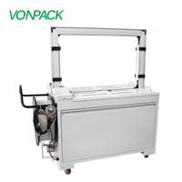 MH-X201 Machine d'emballage entièrement automatisée, machine de cerclage automatique pour cartons, machine de cerclage électrique pour palettes