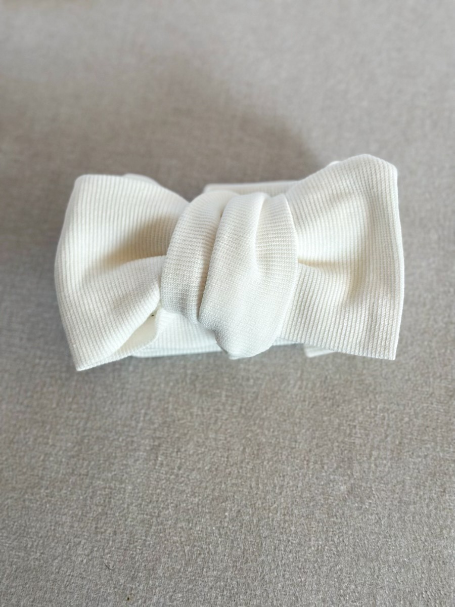 Fascia per capelli bianca