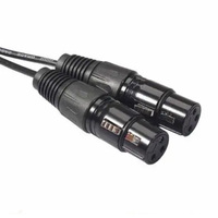 20ft 6 mètres 5m 10m câble Xlr mâle à Xlr femelle Ofc Microphone câble Extension avec Pvc blindé micro serpent Xlr cordon d'alimentation
