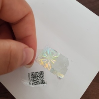 Code QR 3D impression numéro de série sécurité anti-faux hologramme autocollant