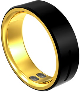 Bague Intelligente SOS d'Urgence Grand Modèle avec Rapport de Santé IA, Surveillance de l'Oxygène Sanguin, Fréquence Cardiaque, Rappel de Vibration et Contrôle Tactile - Product Image 2