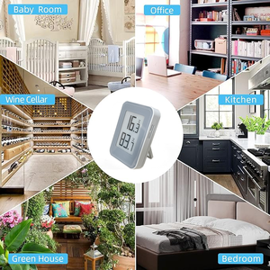 Новый 2024, цифровой гигрометр, измеритель влажности, термометр - Product Image 5