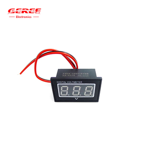 V40d không thấm nước Mini kỹ thuật số vôn kế điện áp Meter 0.4 "2.5-40V xe động cơ xe máy 12V 24V - Product Image 4