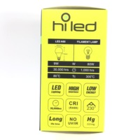 Fournisseur numérique noir mat, emballage personnalisé en Carton de qualité supérieure pour ampoule LED
