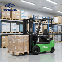 Chariot élévateur électrique Hangcha série X 0,6/0,8/1 tonne, petit chariot élévateur à batterie lithium-ion pour entrepôt intérieur