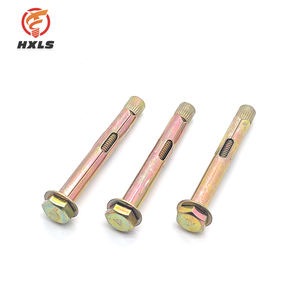 สลักเกลียวขยายตัวภายในเหล็กชุบสังกะสีสีเหลืองคุณภาพสูงสำหรับตัวยึดแบบปลอกสำหรับสปีดบัมพ์ - Product Image 5