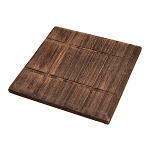 Posavasos de Madera de Paulownia MUYAN al por Mayor, Pirograbado, Resistente al Calor, para Decoración de Cafeterías - Product Image 6