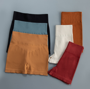 2023 Logo personalizzato Fitness abbigliamento Leggings Ropa Deportiva Gym ActiveWear 4 pezzi allenamento donna costine senza soluzione di continuità Yoga <span class=keywords><strong>Set</strong></span> per Wome - Product Image 6