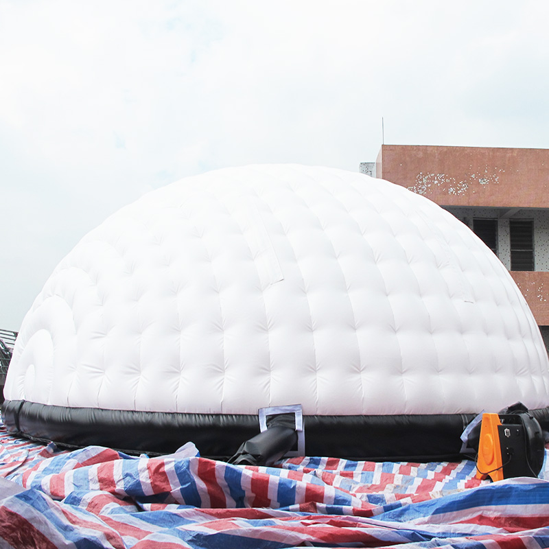 Внутренняя надувная палатка igloo со светодиодной подсветкой, надувная палатка для вечеринки на продажу