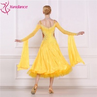 B-1695 Tissus Importés Femmes Danse Robe De Soirée Haut De gamme Moderne Lisse Robe De Danse Pour La Concurrence