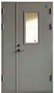 Portes coupe-feu italiennes personnalisées, modernes, pour hôpitaux, hôtels, écoles, protection des environnements, modèle universel anti-fumée - Product Image 5