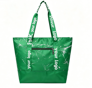 Bolsa de Playa Rosa al por Mayor con Logotipos, Bolso de Mano Grande, Moderno e Impermeable, de Lujo para Mujer - Product Image 3