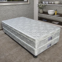 Sommier et matelas d'hôtel pour hôtel Matelas à ressorts ensachés simple et double pour hôtel Matelas à ressorts ensachés Portable Roulé dans une boîte