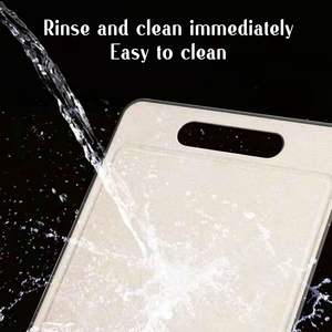 Tabla de Cortar de Acero Inoxidable de Doble Cara Resistente a los Arañazos de Titanio para Cocina - Product Image 4