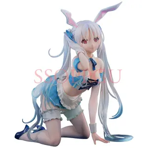 Native BINDing Chris Figure Aqua blue Bunny Girl 1/4 Scale Adults Girl Model Collection PVC Action Figure Desktop Toys Doll Gift