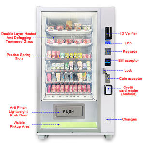Máquina Expendedora Combinada de 10 <span class=keywords><strong>Canales</strong></span> y 6 Cajones para Snacks, Revistas, Cosméticos y Productos para el Cuidado de la Piel en Centros Comerciales, Aeropuertos y Estaciones de Metro - Product Image 4