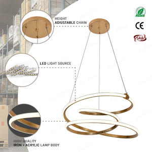 Ring Round Lamp Holder Chandeliers Pendant <strong>Lights</strong> Modern Style Head Home Decorative Nordic <strong>Light</strong> Fixtures <strong>Fittings</strong> Pendant <strong>Light</strong> - Product Image 2