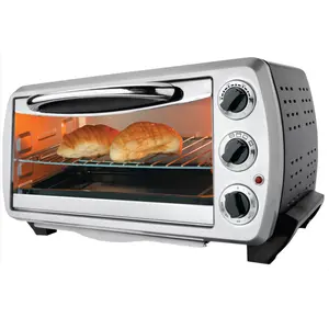 TO-161 White Housing 15L 1380W Convection Small Oven Hotel Portable oven Electric Toaster Oven